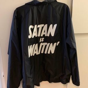 Creep Street Satan is Waitin Windbreaker